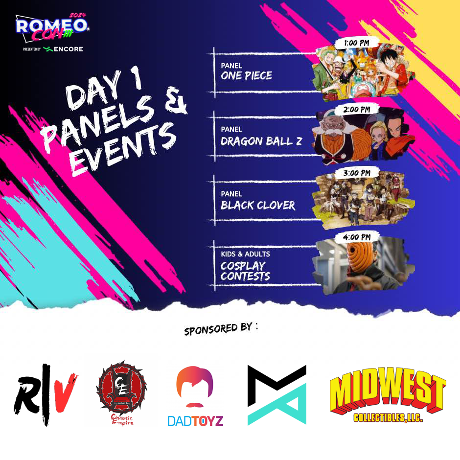 Panels & Events Day 1